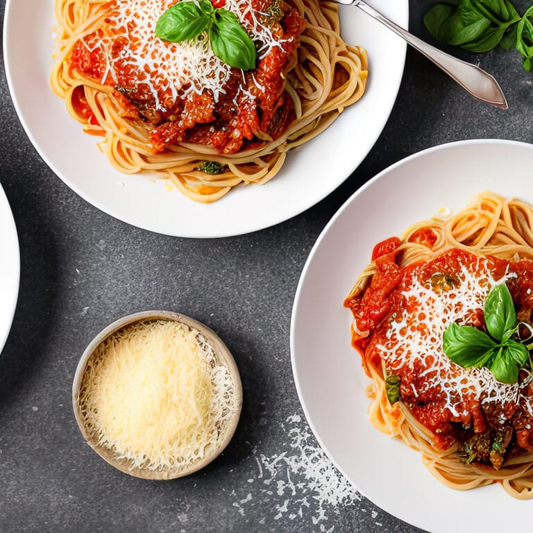 Vegane Linsen-Bolognese-Pfanne