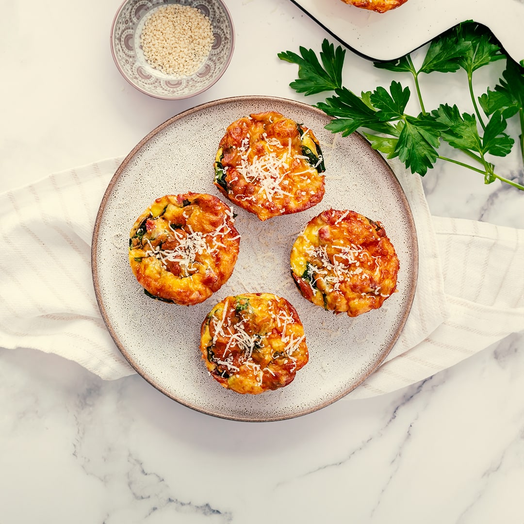 Spinat Mini-Quiches 